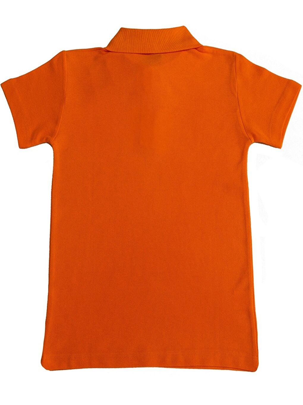 Turuncu Kız Çocuk Okul Tarz %100 Pamuk T-Shirt -5-17 Yaş AG006-4
