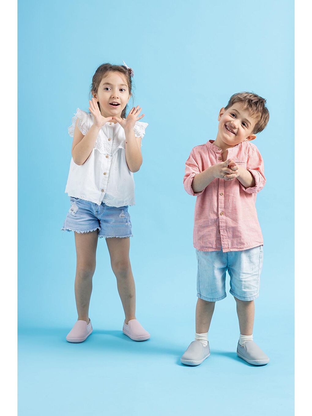 Smart Walker Slip-On #Tags Süper Mat Gri Barefoot Işıklı Çocuk Ayakkabı-3