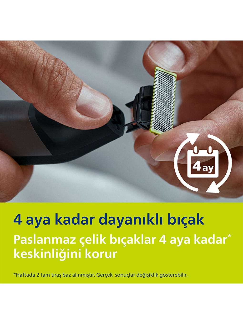 Oneblade Pro Qp6542/10 Yüz +vücut Şekillendirici, 12 Uzunluk Ayarı, Islak Ve Kuru Tıraş-9