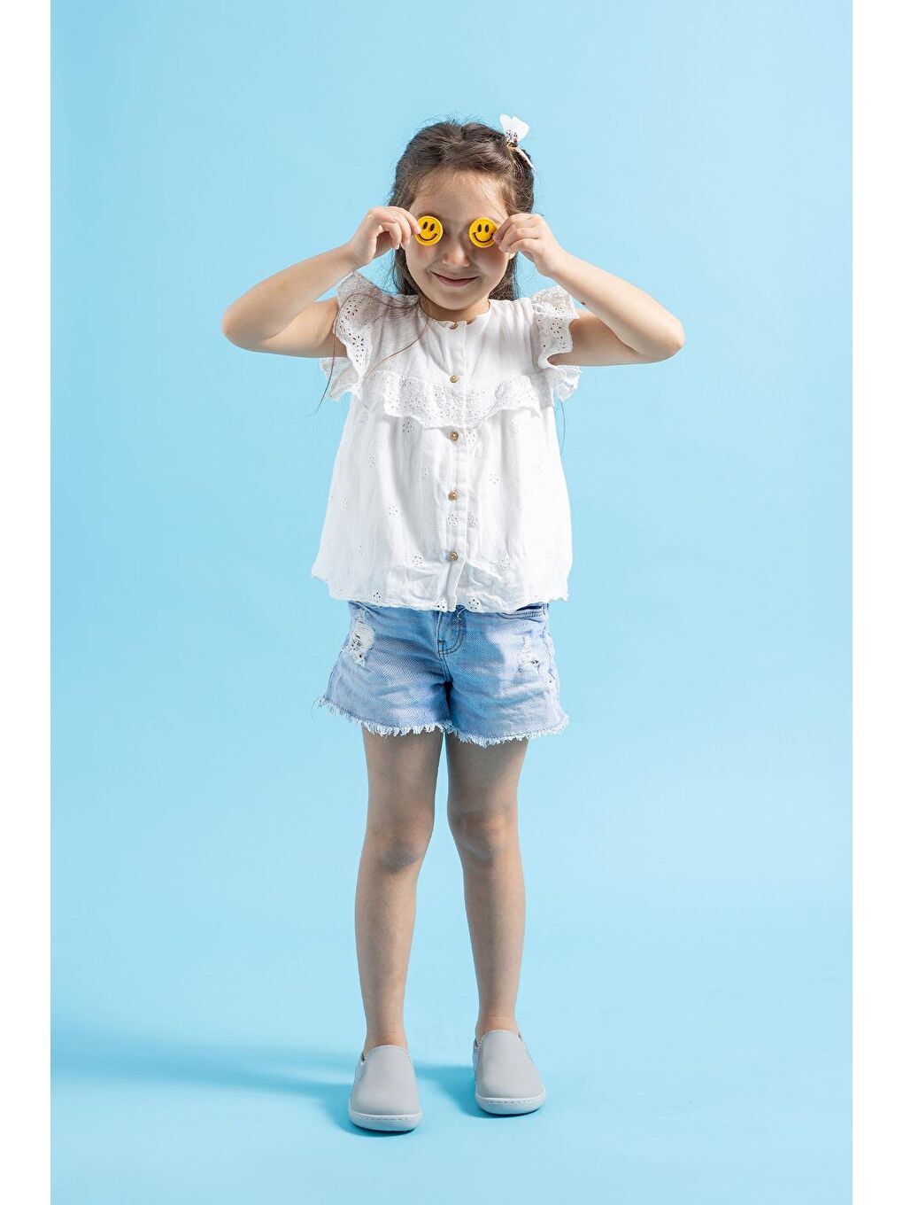 Smart Walker Slip-On #Tags Süper Mat Gri Barefoot Işıklı Çocuk Ayakkabı-4