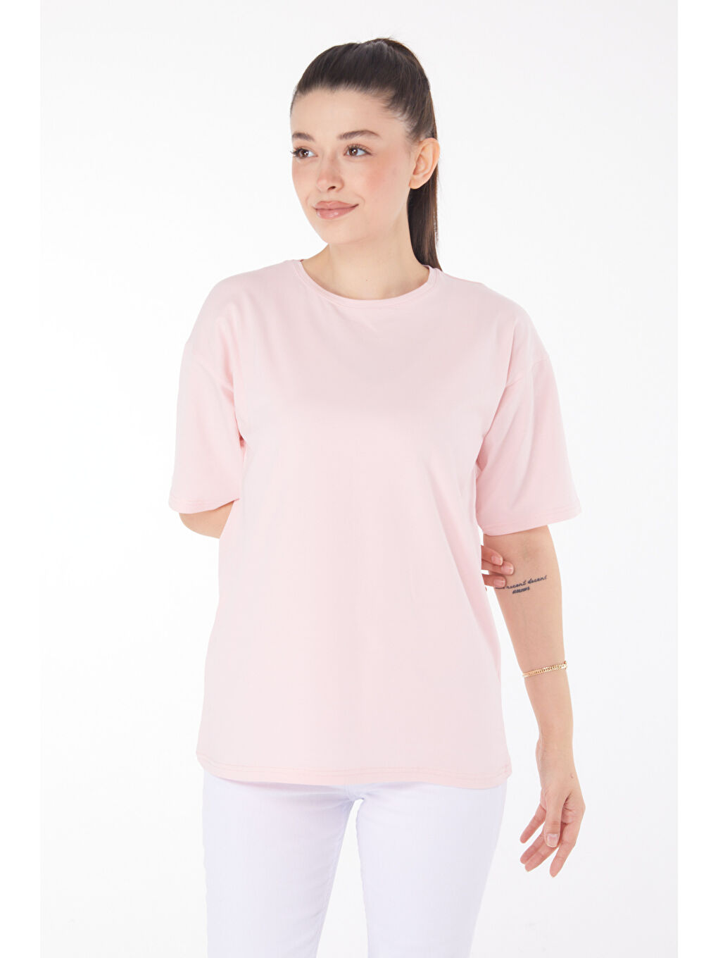 Pembe T-Shirt Pudra - 25849