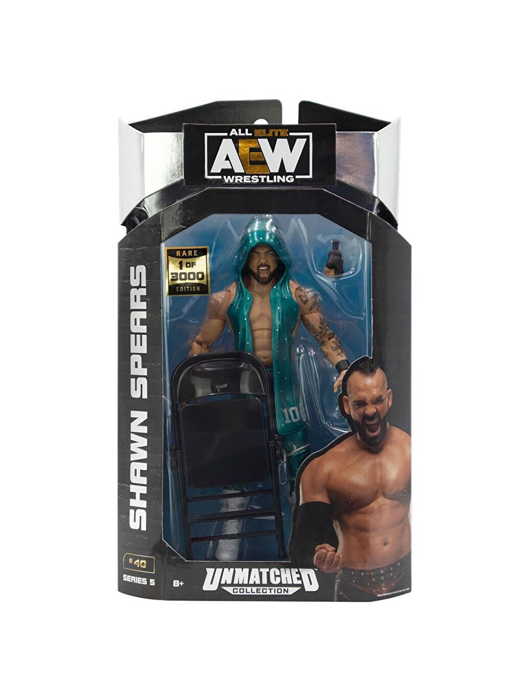 AEW Karakterleri Model Aksiyon Figürler S5 Shawn Spears 40-4