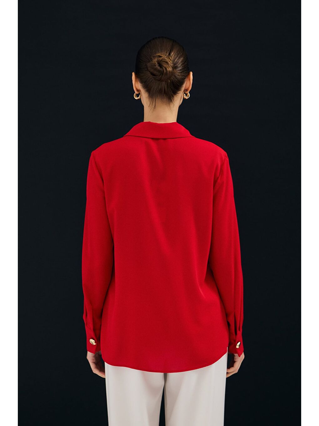Lucy Gömlek - Kırmızı-7