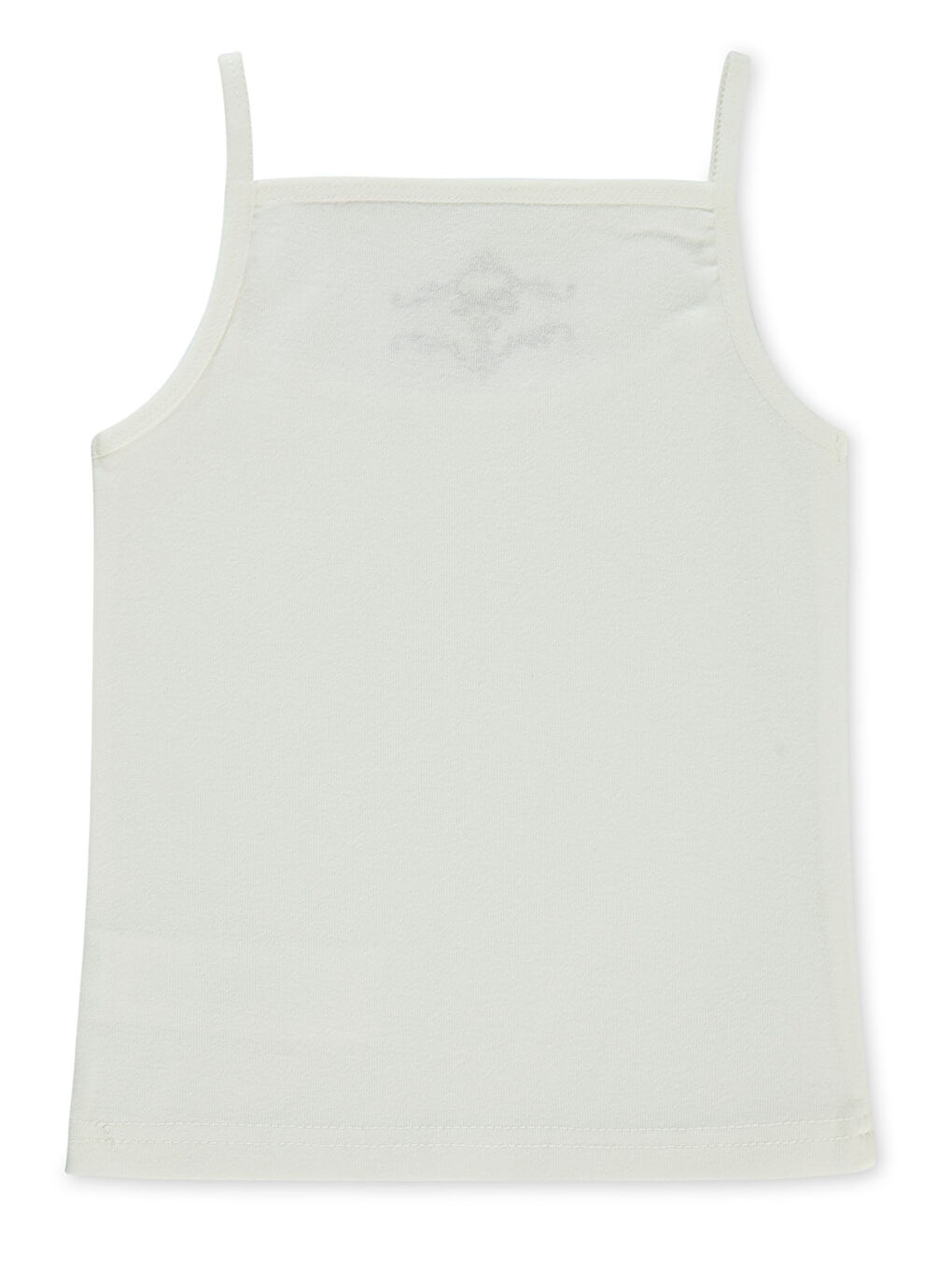 Beyaz Girls Kız Çocuk Atlet 2-12 Yaş Standart-1