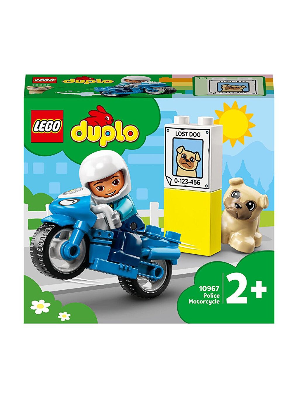 Lego Karışık DUPLO Polis Motosikleti 10967 - 2