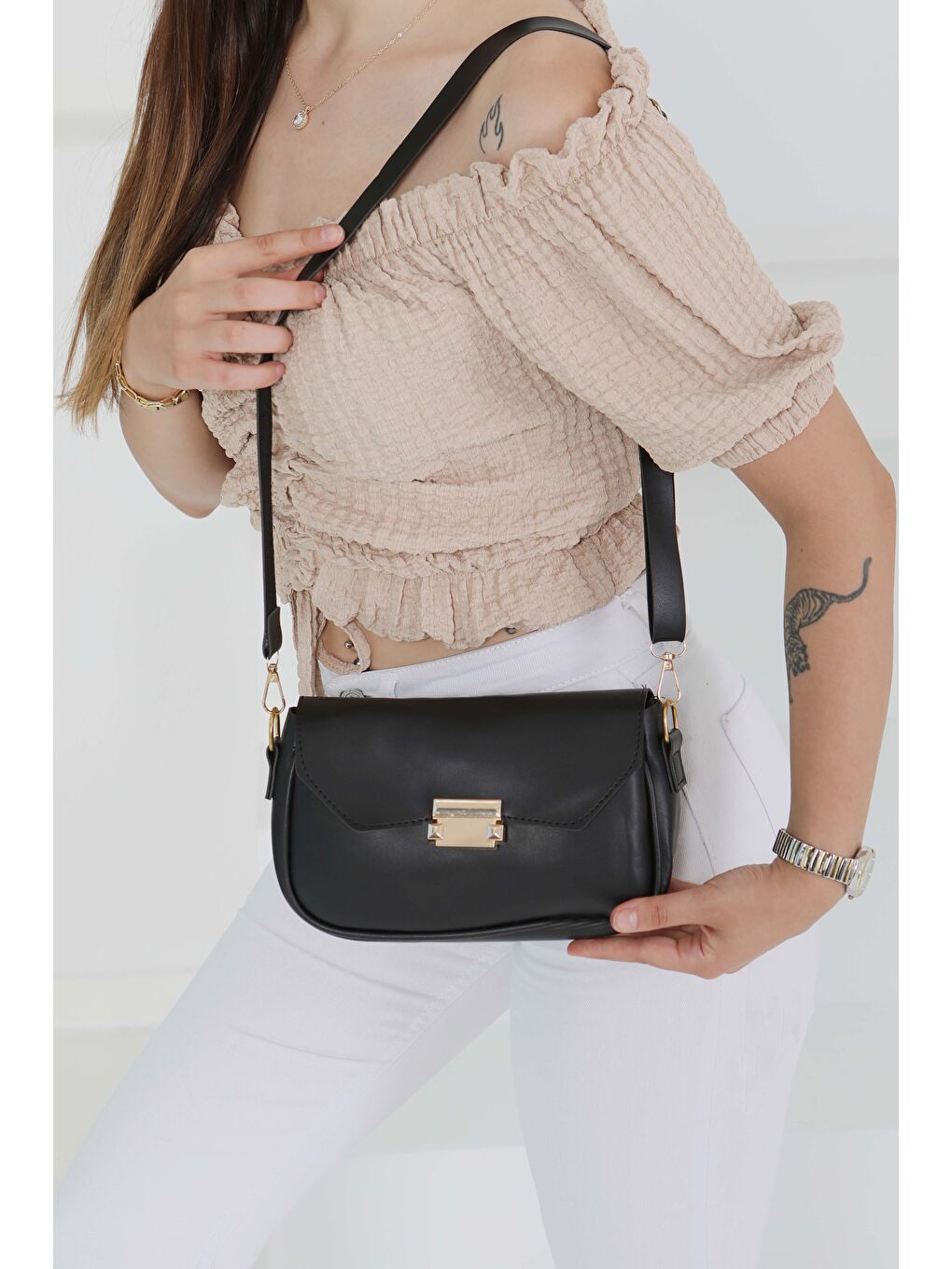 Kadın Siyah Çanta - 27489-3