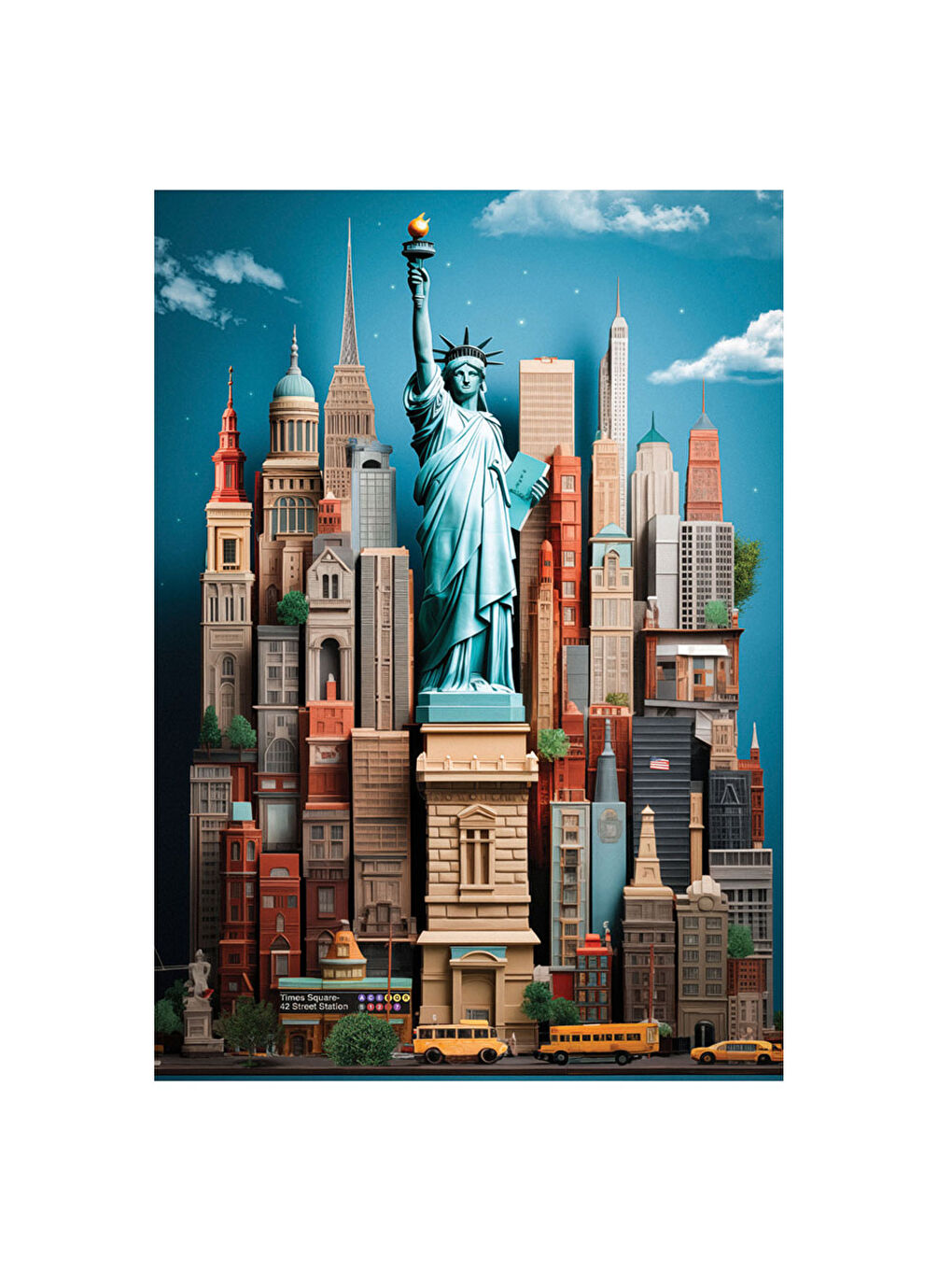 Puzzle 1500 Parça New York 4578-1
