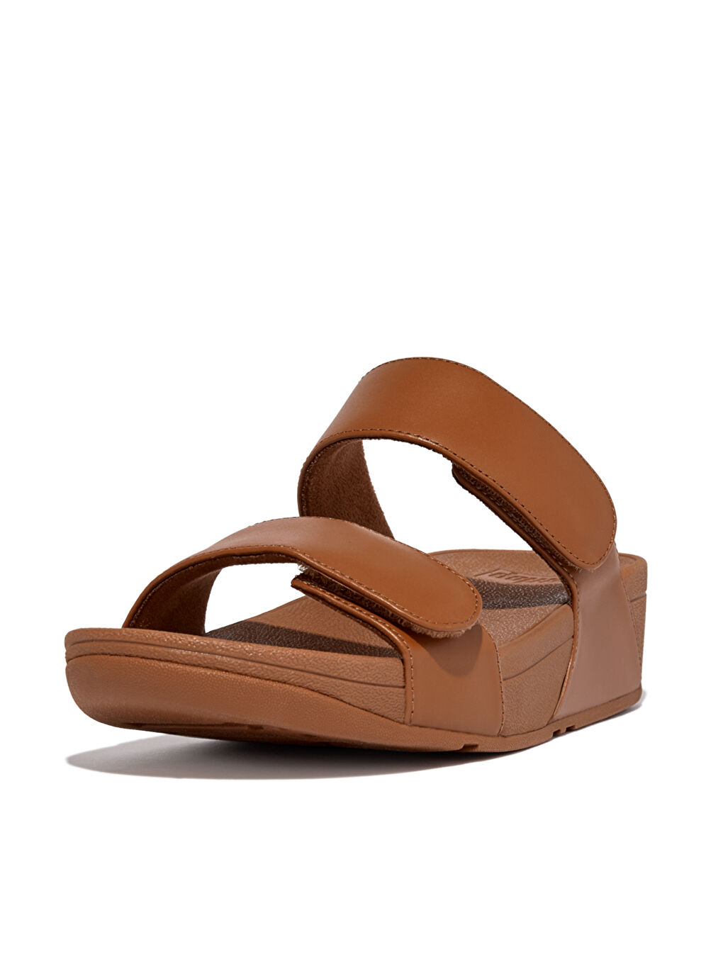 Kahverengi Kadın Terlik FV6-090 / 592 LULU Adjustable Leather Slides-4