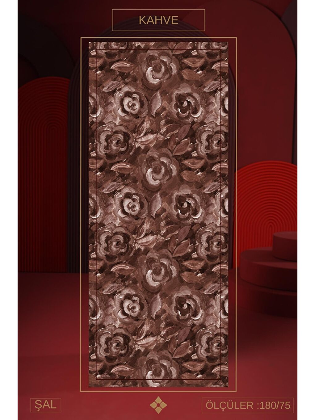 Karışık Kadın Marla Soft Şal Paketi(Siyah Kahve-Kahve-Sütlü)-2