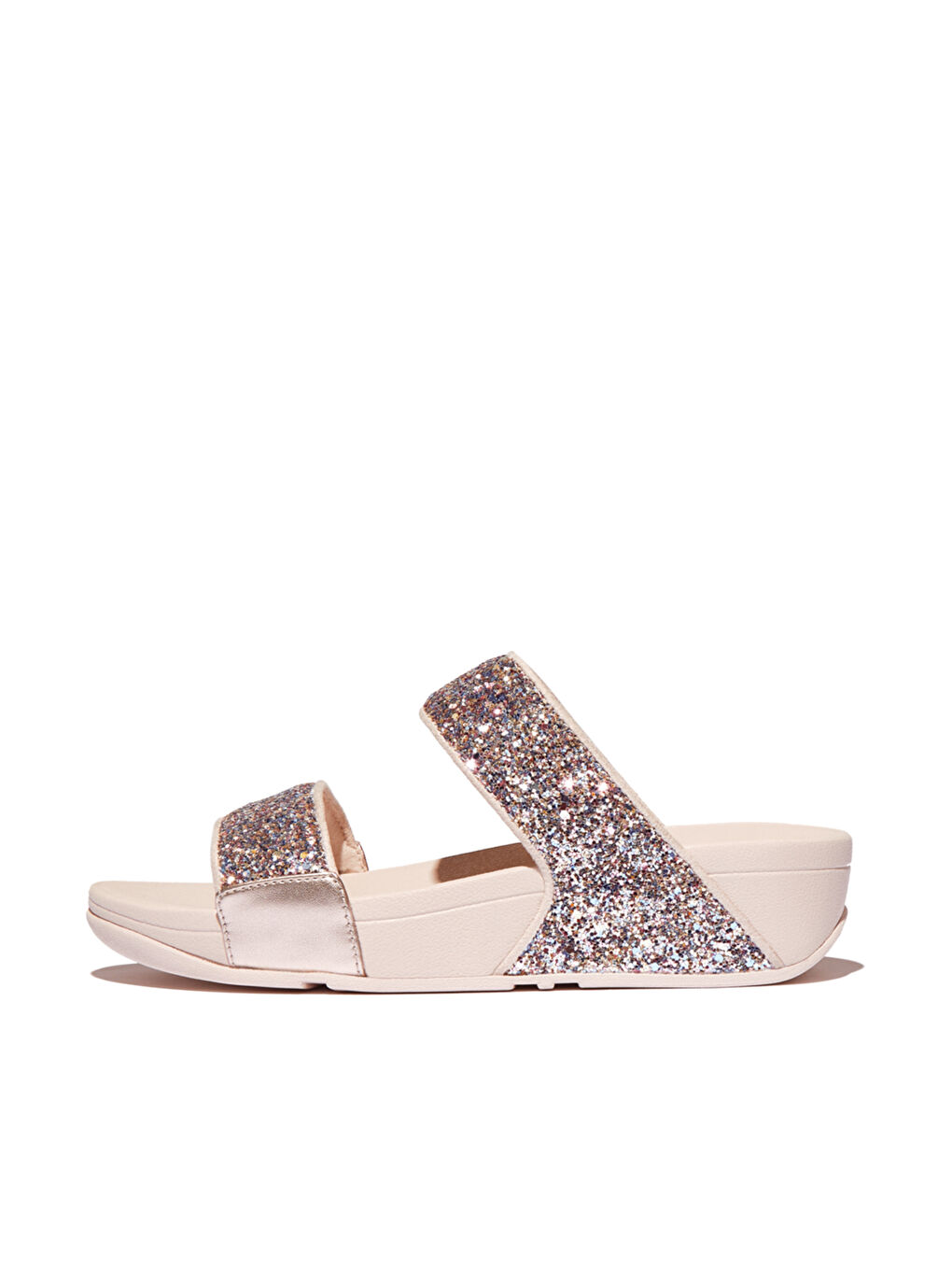 Pembe Kadın Terlik JE5-C33/C55 LULU Multi-Tonal Glitter Slides