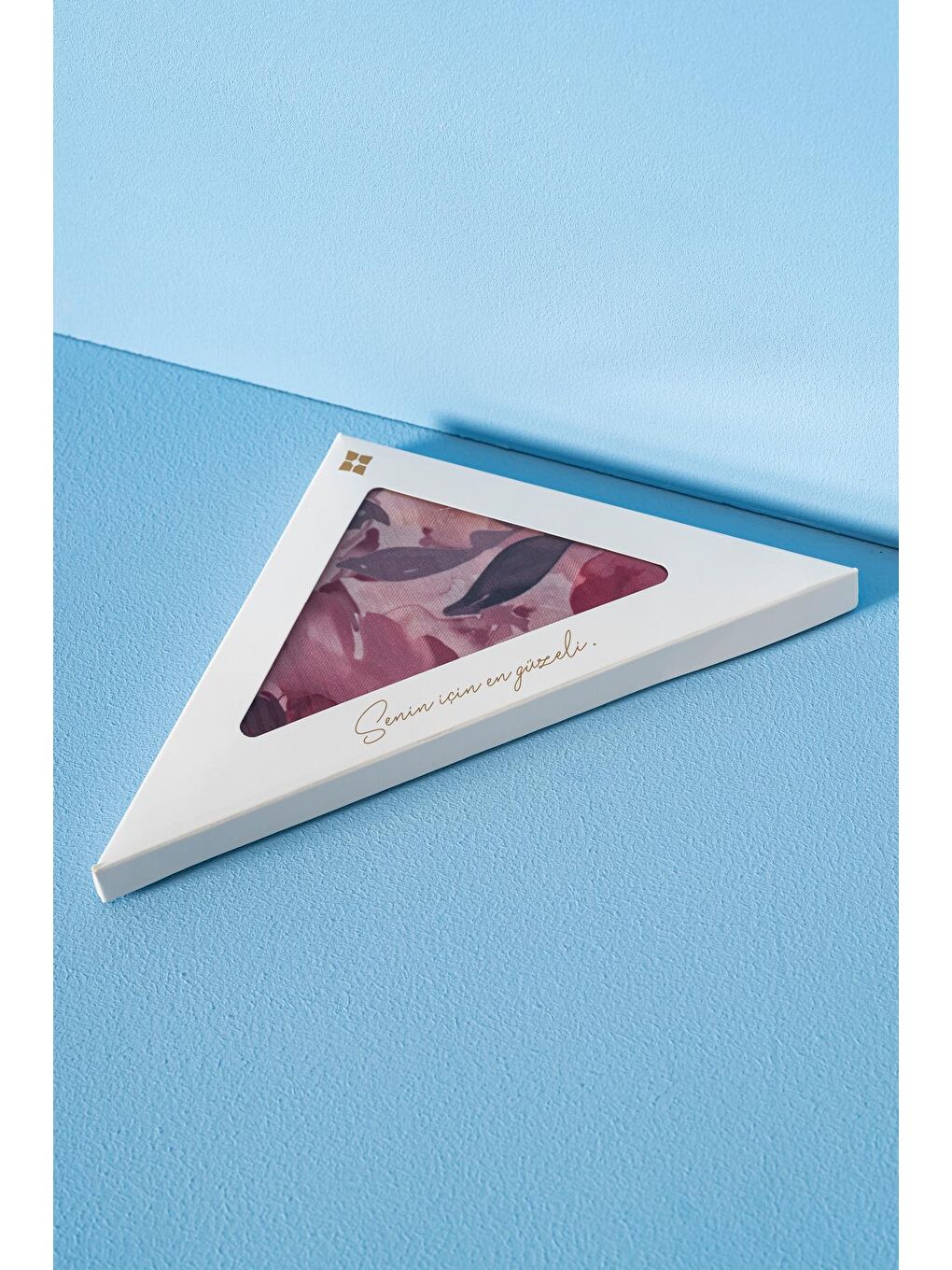 Bordo Kadın Çiçek Desenli Ephedra Soft Eşarp-1