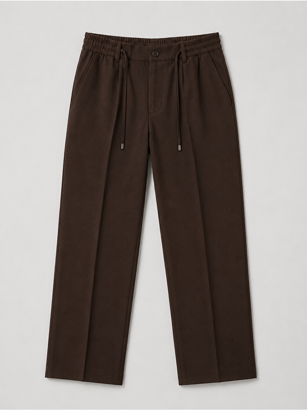 Erkek Comfort Fit Kahverengi Jogger Pantolon | Esnek Kumaş Günlük Rahat Kesim – 169dngr-4