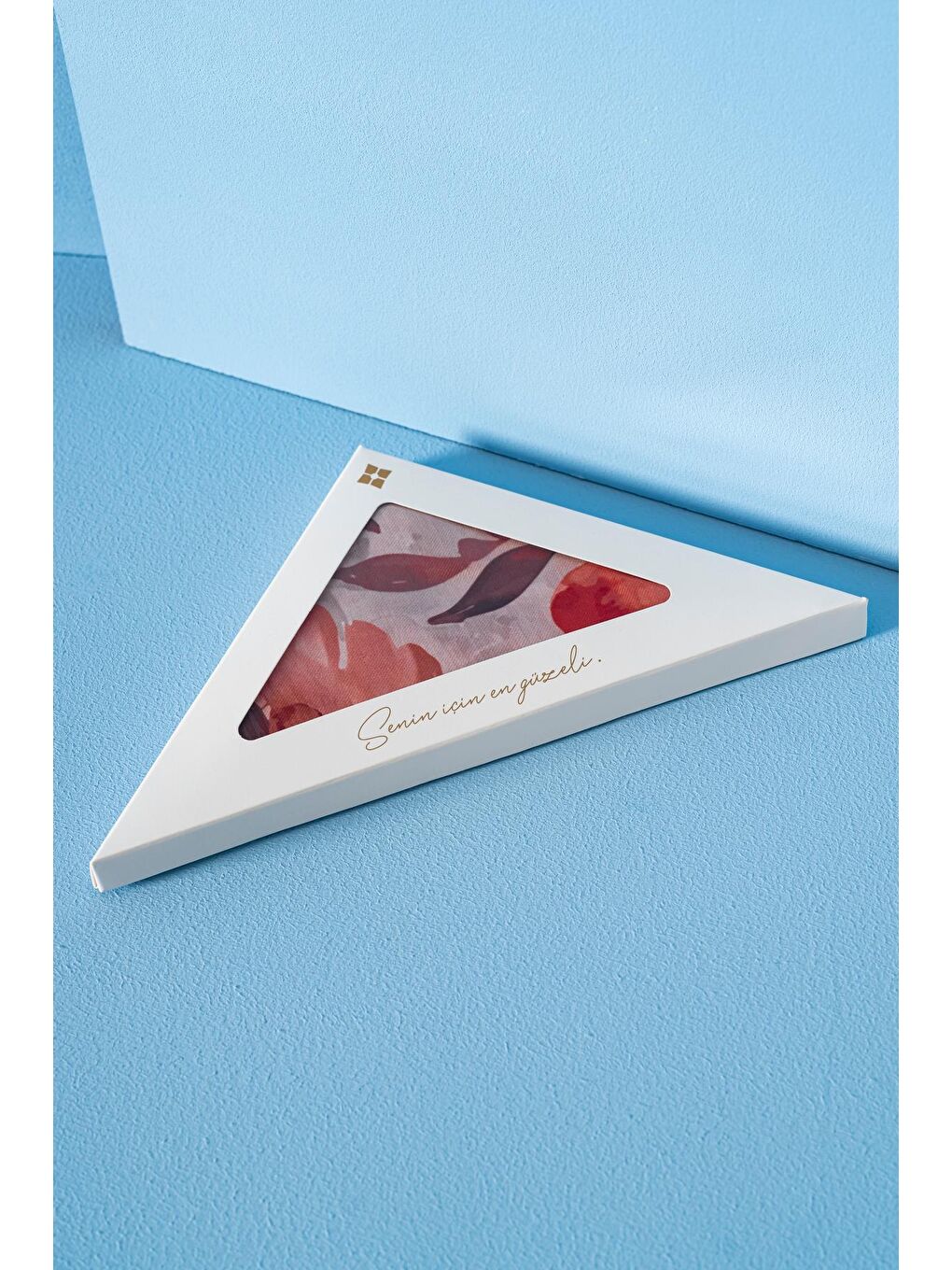 Turuncu Kadın Çiçek Desenli Ephedra Soft Eşarp-1