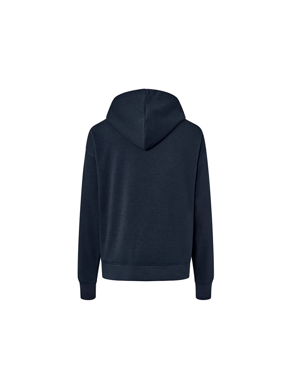 Kadın Kapüşonlu Sweatshirt, Lacivert-4