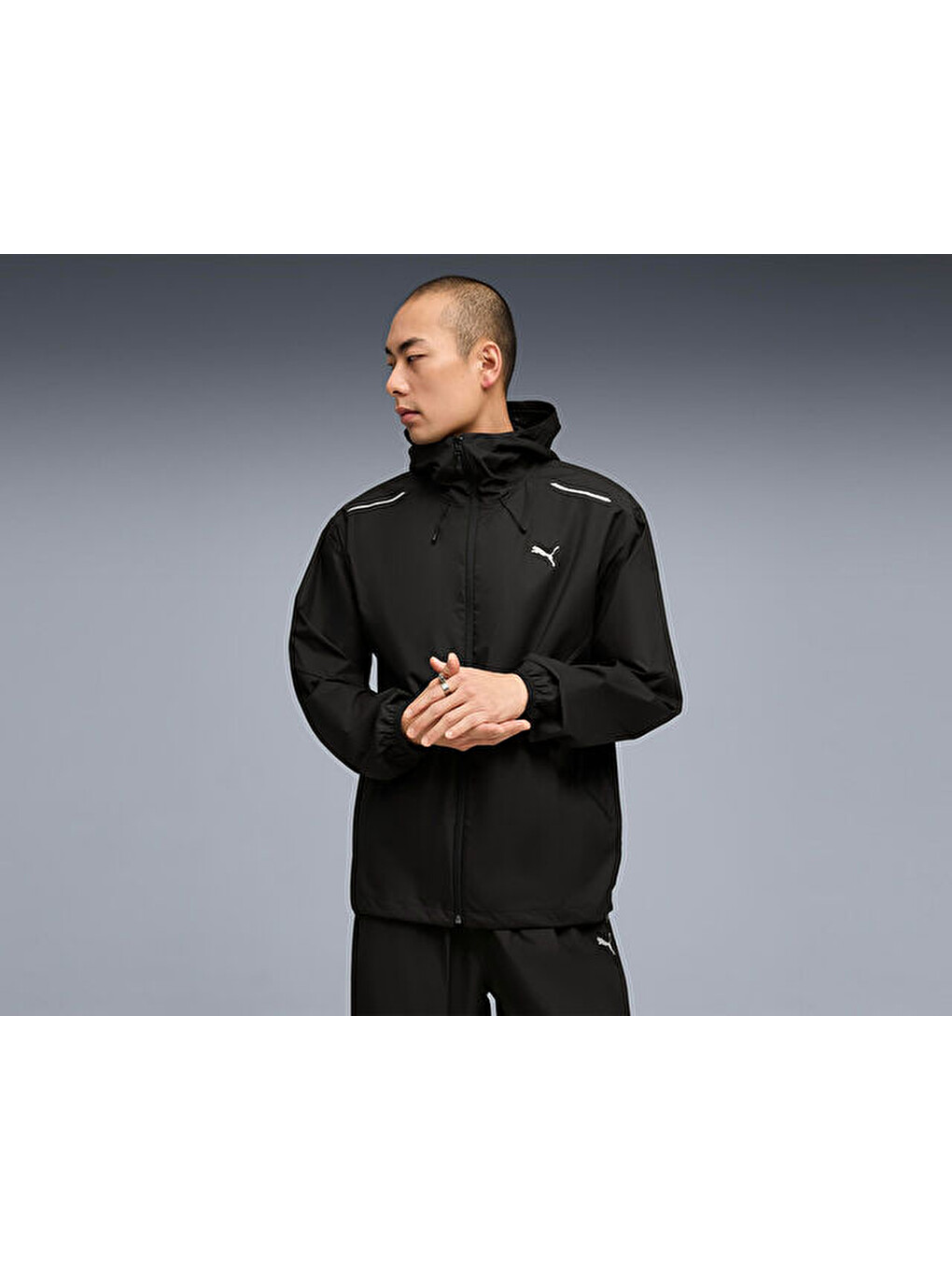 Pumatech Track Jacket Erkek Günlük Ceket 63441901 Siyah-2
