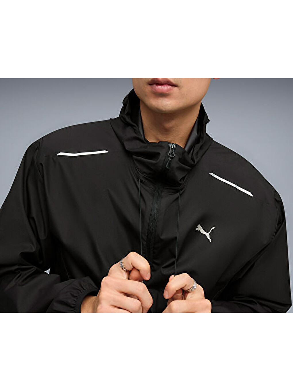 Pumatech Track Jacket Erkek Günlük Ceket 63441901 Siyah-3