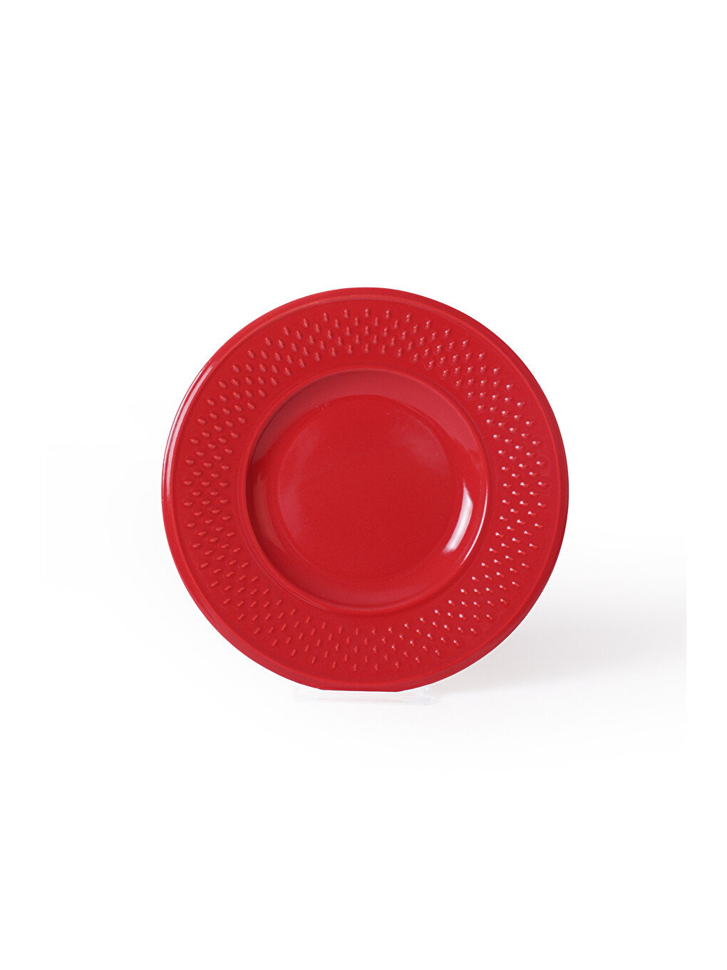 Kırmızı Rice Pasta Tabağı 21 Cm 6 Adet-5