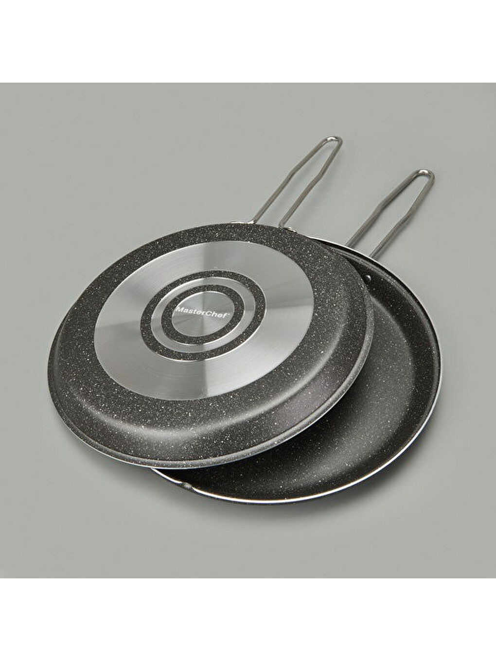 İkiz Balık Tavası - Siyah - 32 cm