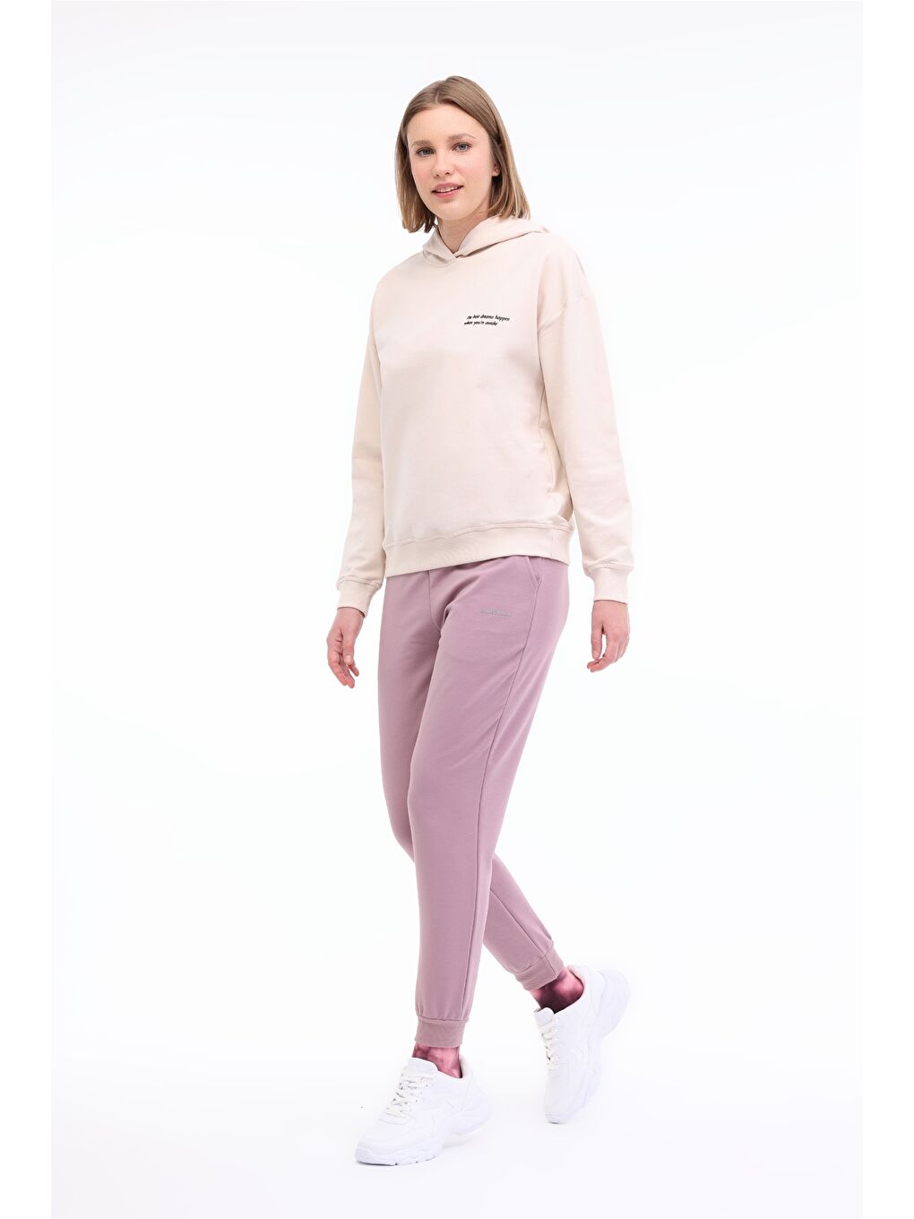 Mor WB JOGGER 22CT133 5FX PASTEL MOR Kadın Eşofman Altı-2