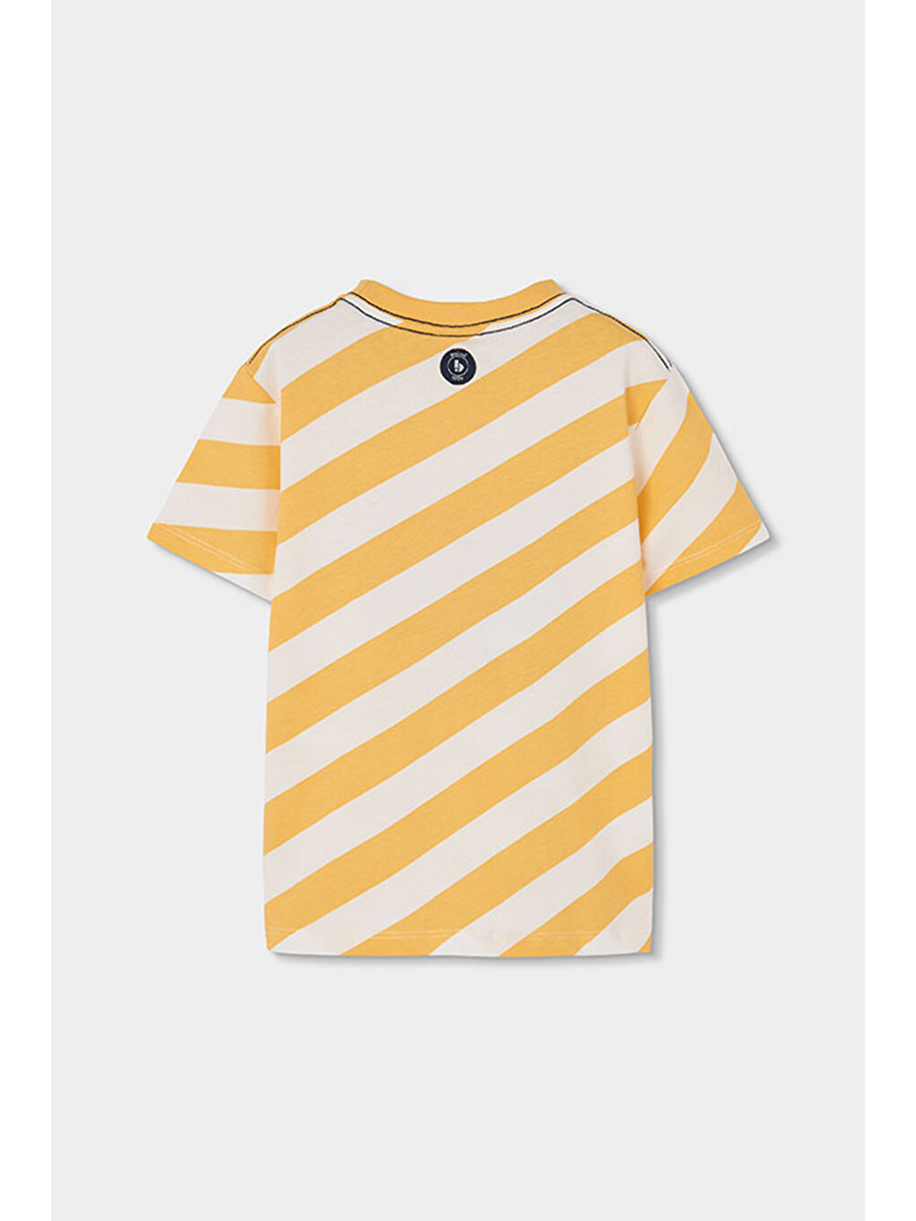 Sarı Waves Desenli Tshirt 2-6 Yaş sarı-2