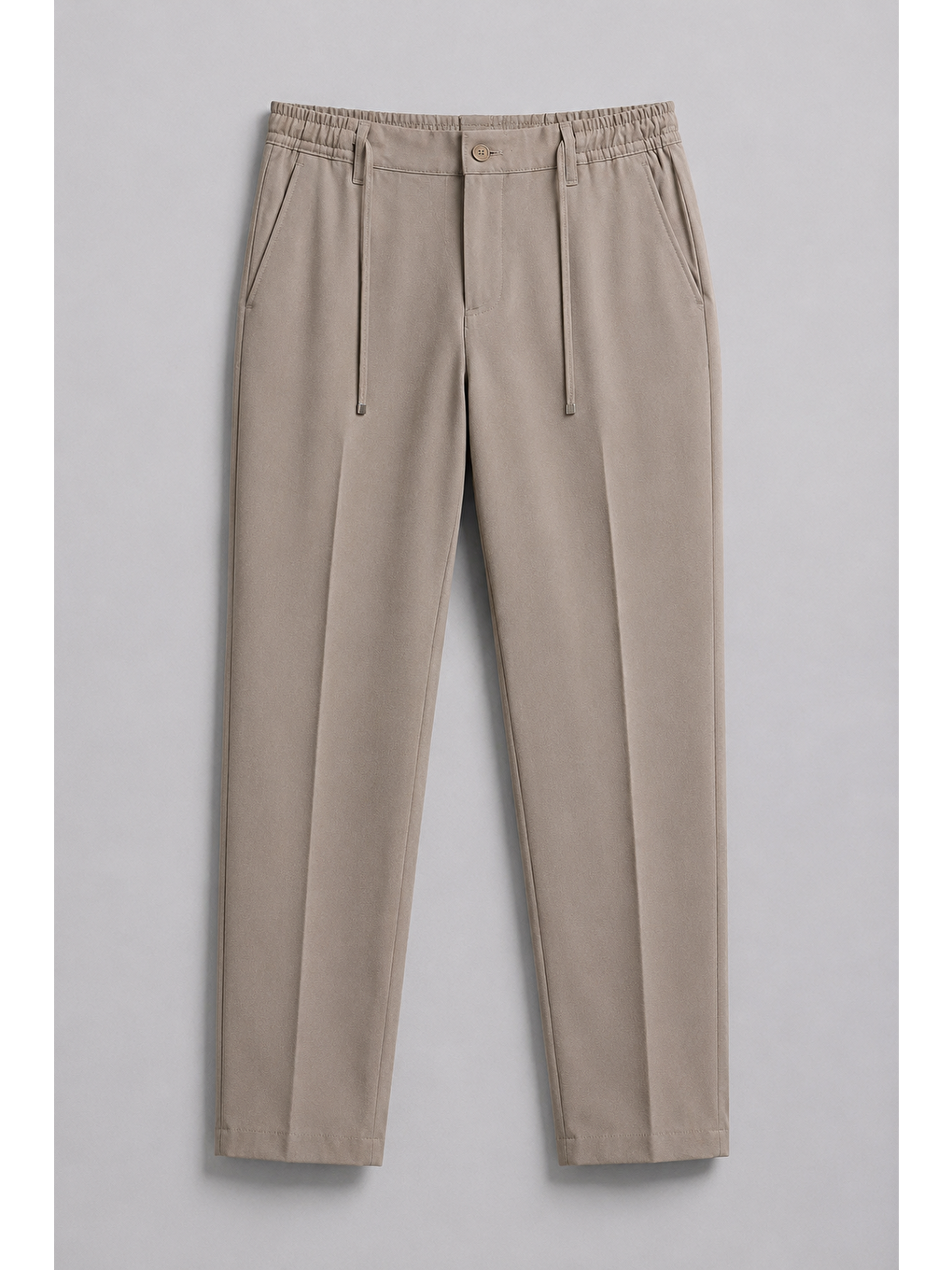 Erkek Comfort Fit Bej Jogger Pantolon | Esnek Kumaş Günlük Rahat Kesim – 169dngr-3