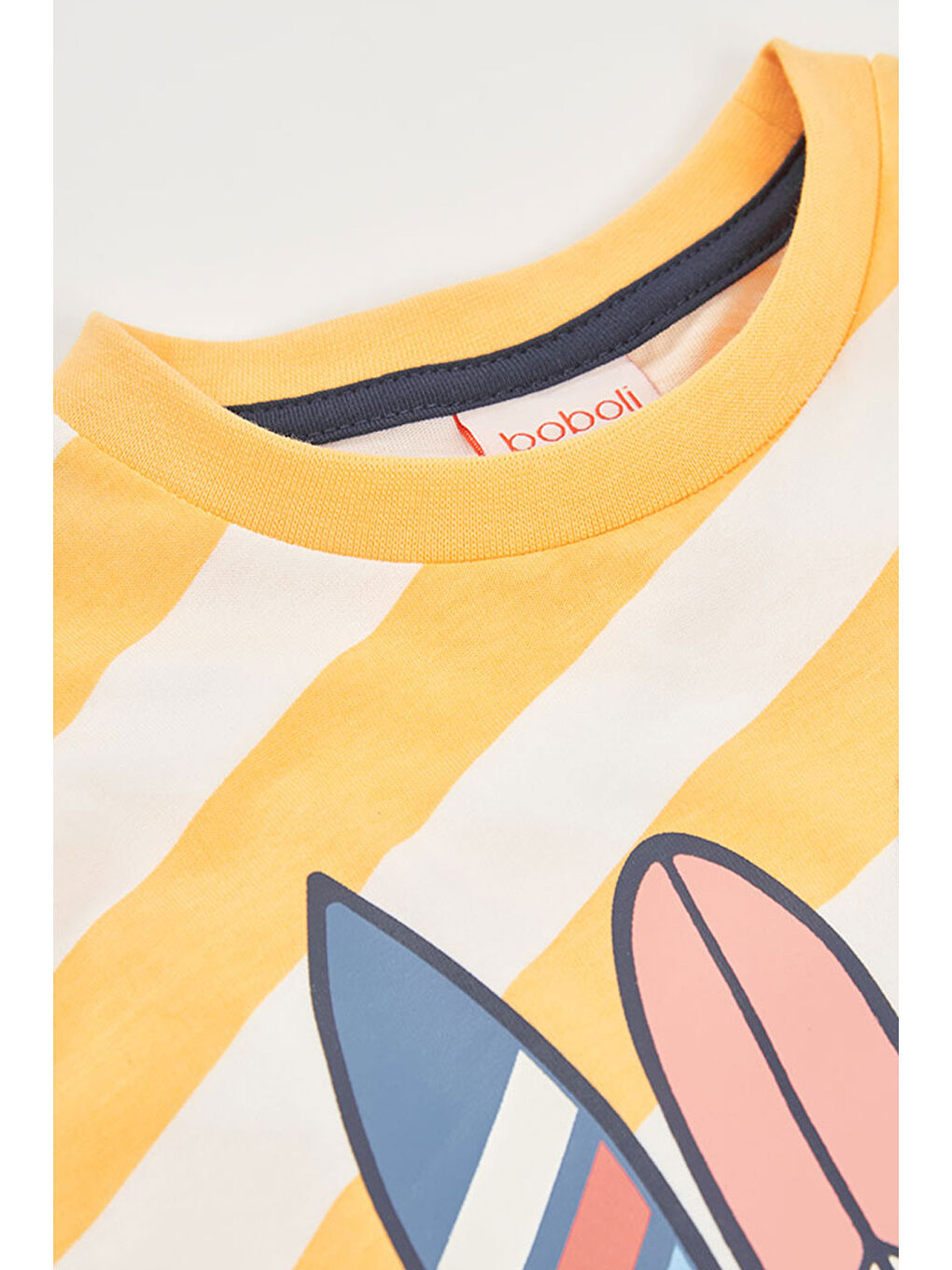 Sarı Waves Desenli Tshirt 2-6 Yaş sarı-3