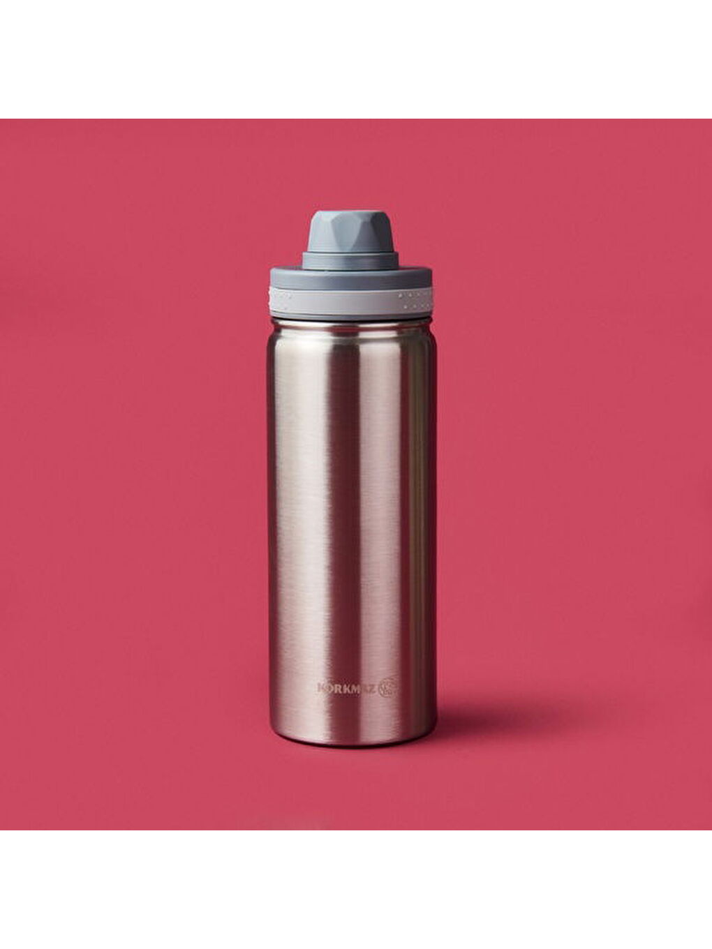 Gri A742 Essentials Sport Termos - Inox - 530 ml-4