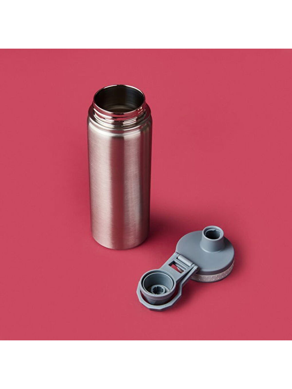 Gri A742 Essentials Sport Termos - Inox - 530 ml-3