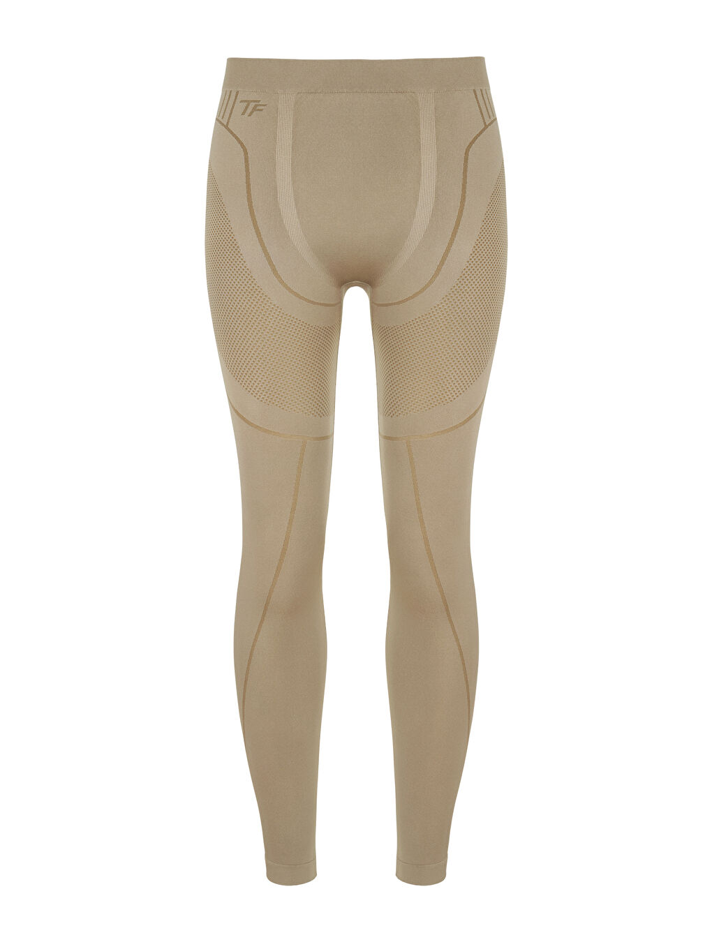 Bej Erkek Seamless Termal Alt İçlik KUM