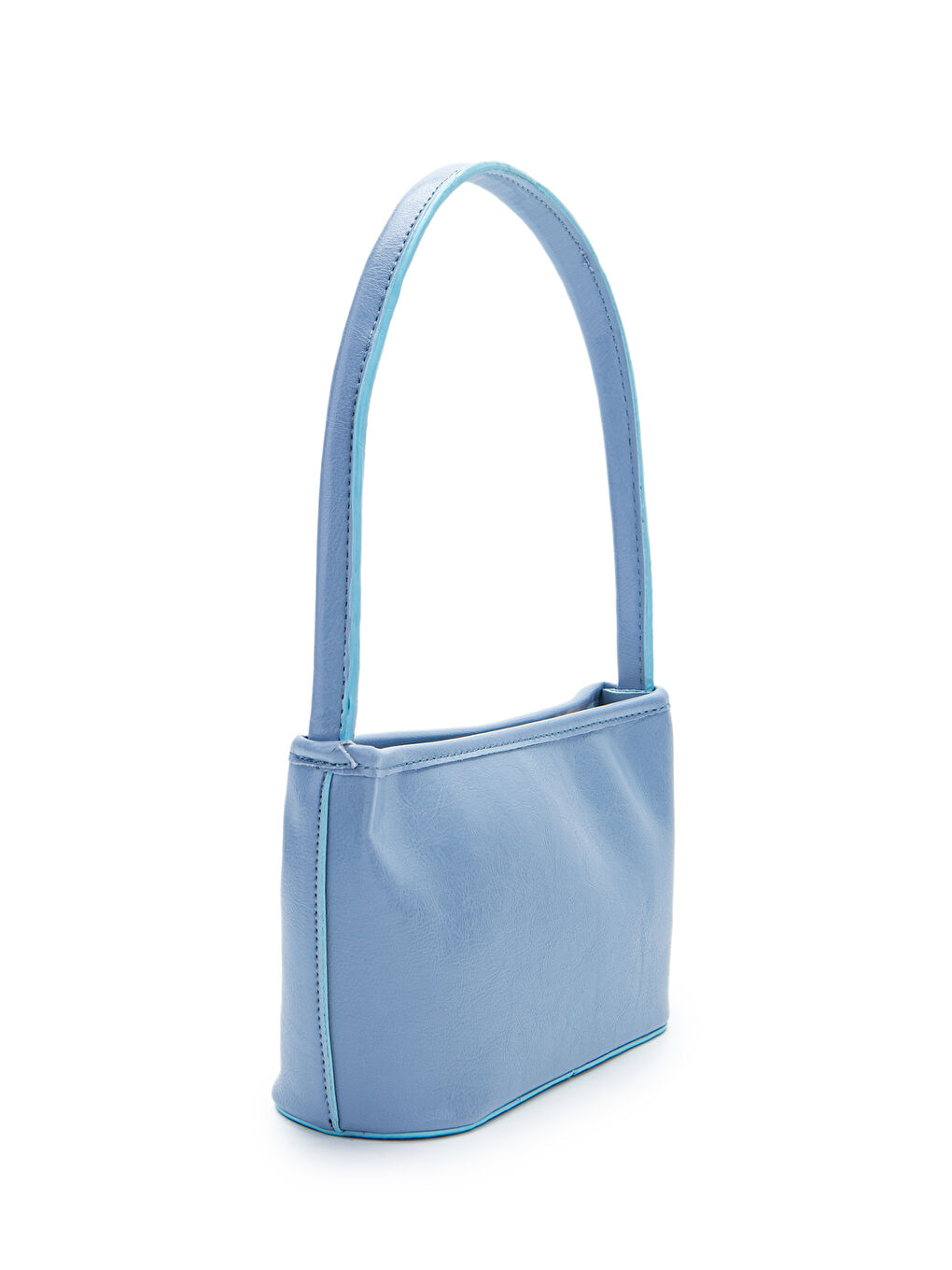 Suni Deri Baget Kadın Kol Çanta Blanca Bebe Mavi-2