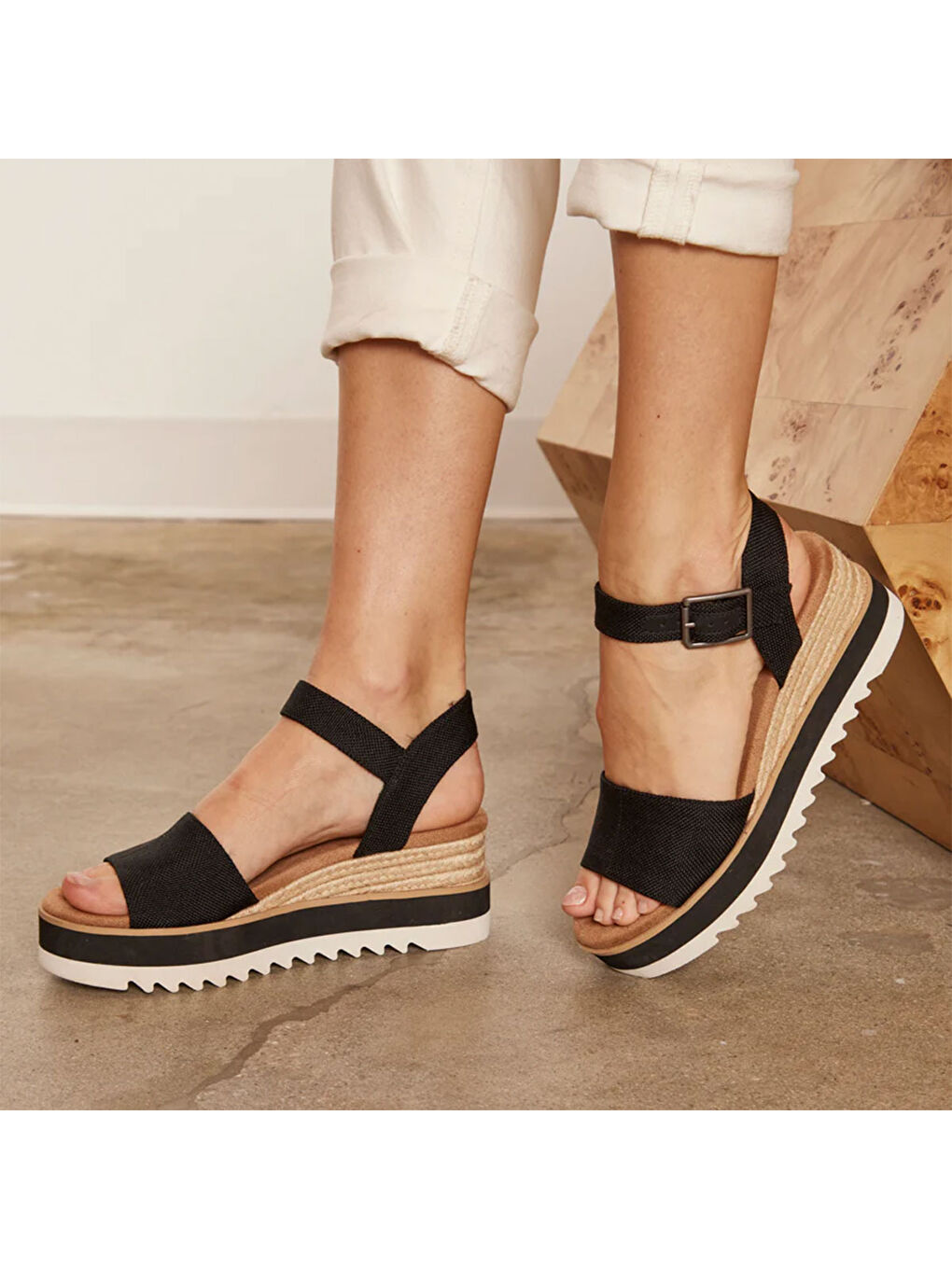 Siyah Kadın Sandalet 10017856 10017908 DIANA-4