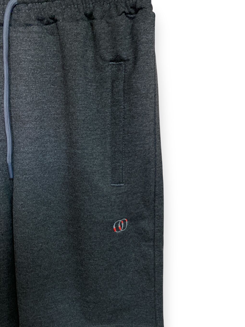 Gri Erkek Pamuklu Fermuarlı Cepli Kaliteli Yazlık Rahat Battal Kapri-1