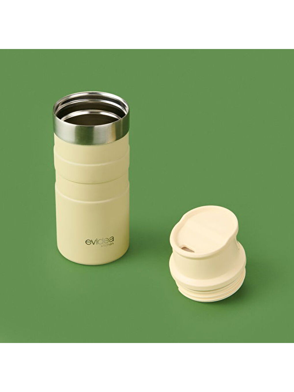 Kitchen Bireysel Termos - Bej - 350 ml-1