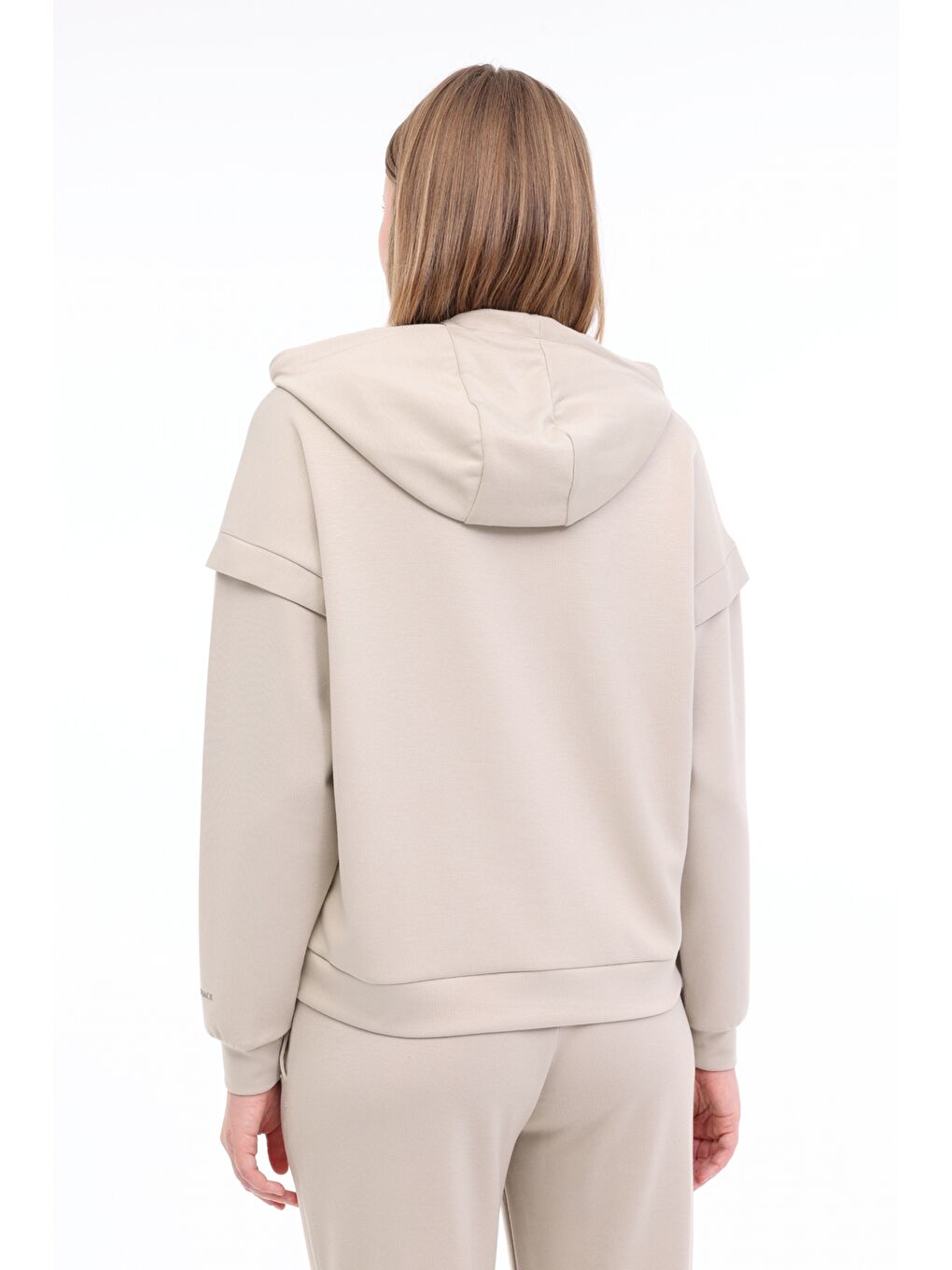 WL DOINA 16MS438 5FX Haki Kadın Sweatshirt-1