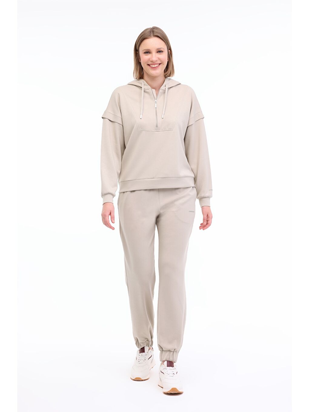 WL DOINA 16MS438 5FX Haki Kadın Sweatshirt-2