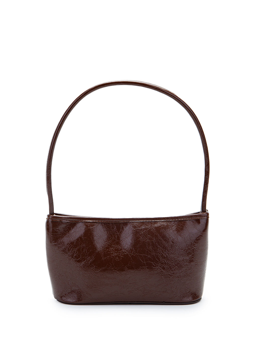 Suni Deri Baget Kadın Kol Çanta Blanca Kahverengi