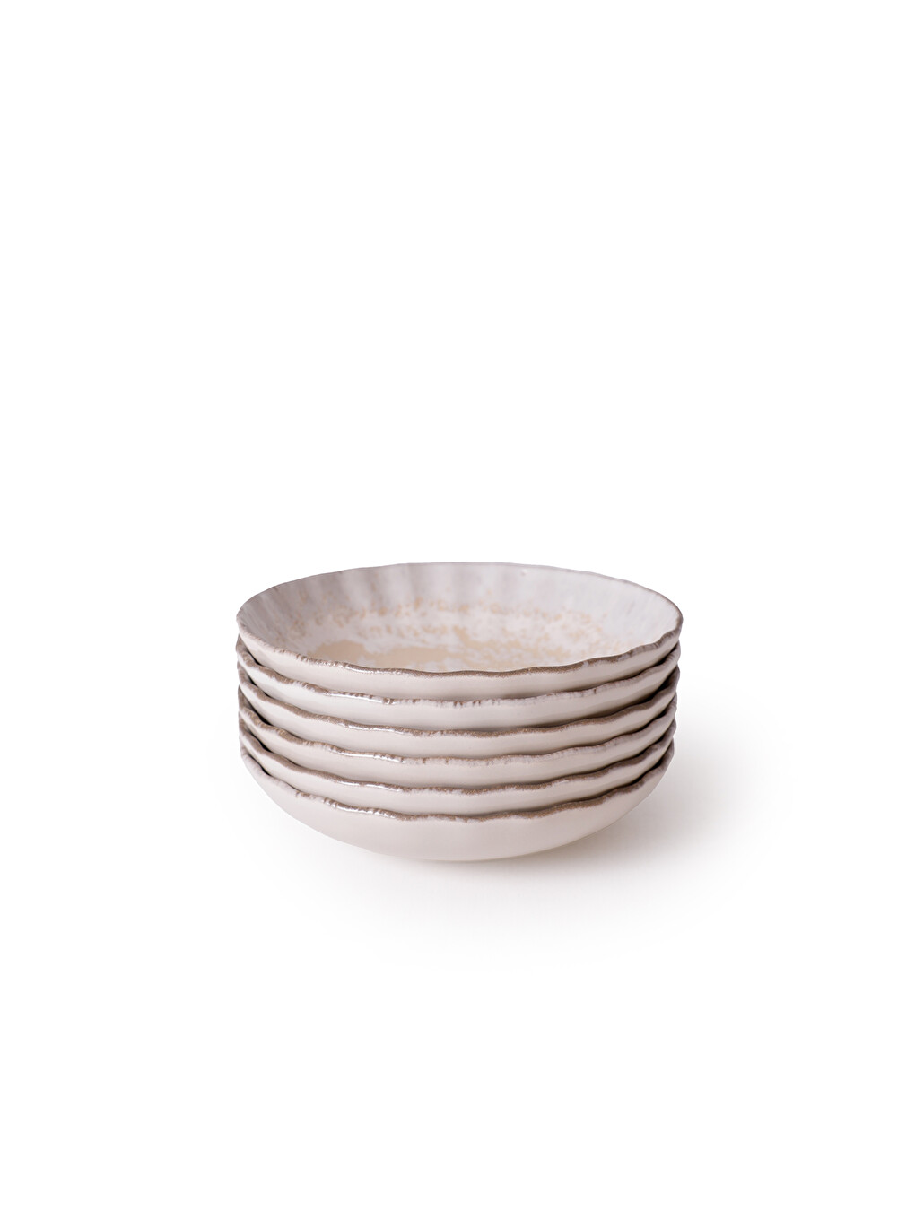 Ekru Vintage Cream Sirius Yemek Tabağı 20 Cm 6 Adet-4