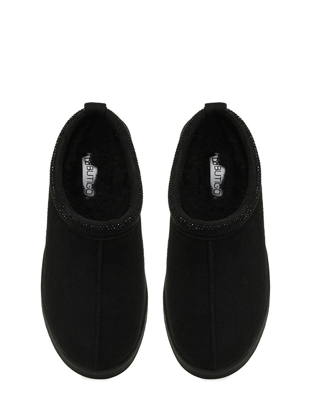 25K-7107 5PR Siyah Kadın Terlik-3