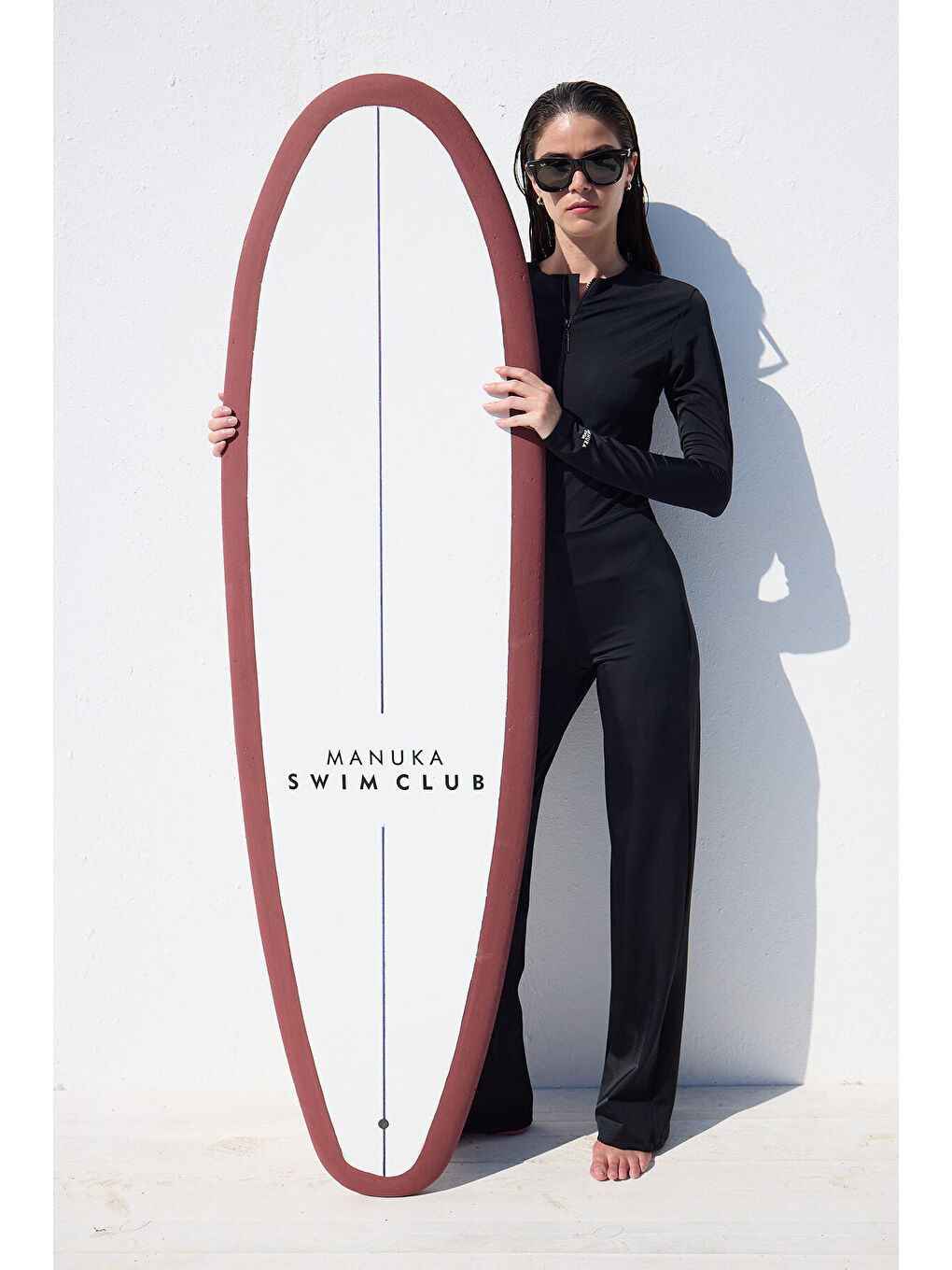 Yüzücü Mayo Tulum Siyah-3