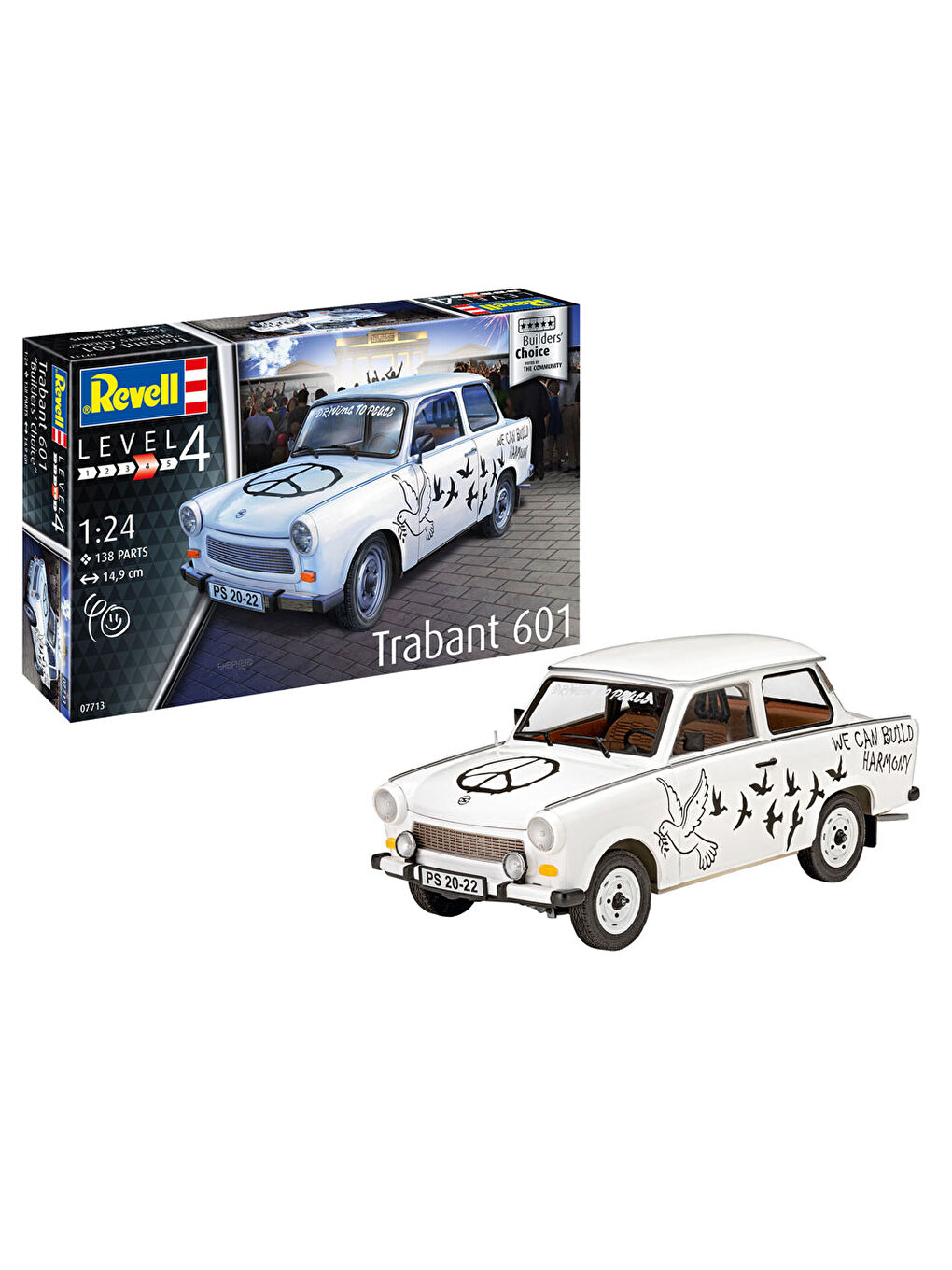 Model Kit Araba Trabant 601S 07713