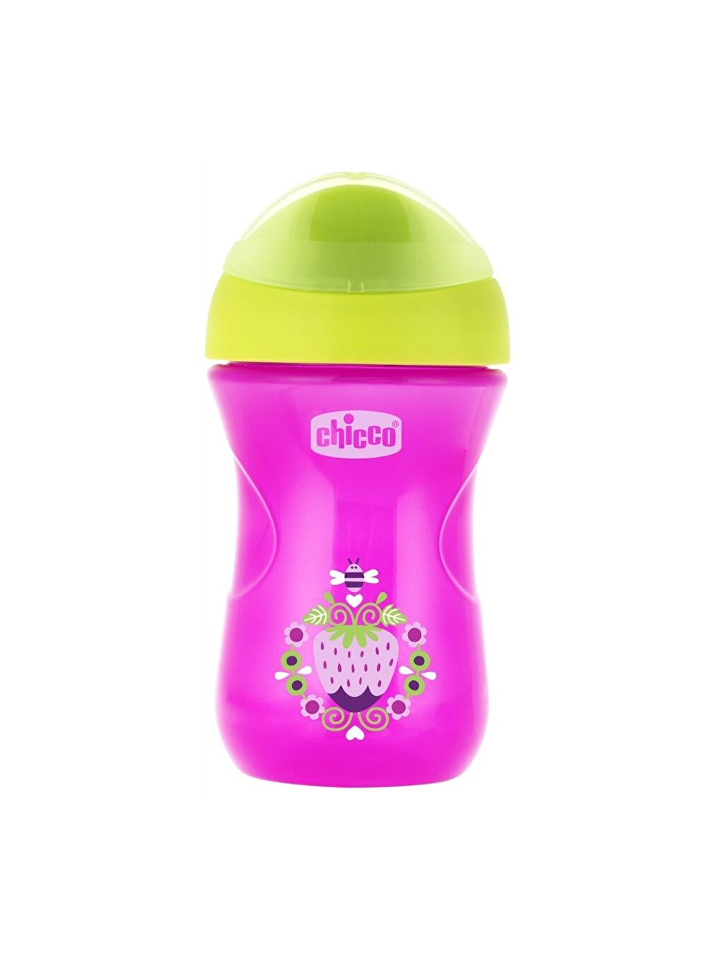 Chicco İleri Seviye Bardak 12 Ay+ Pembe Çiçekli 266ml