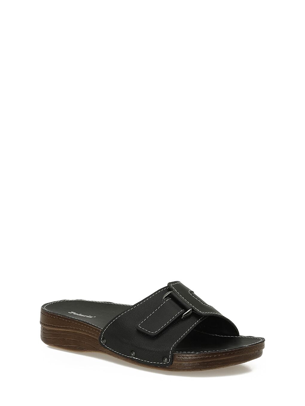 607035.Z5PR Siyah Kadın Terlik-1