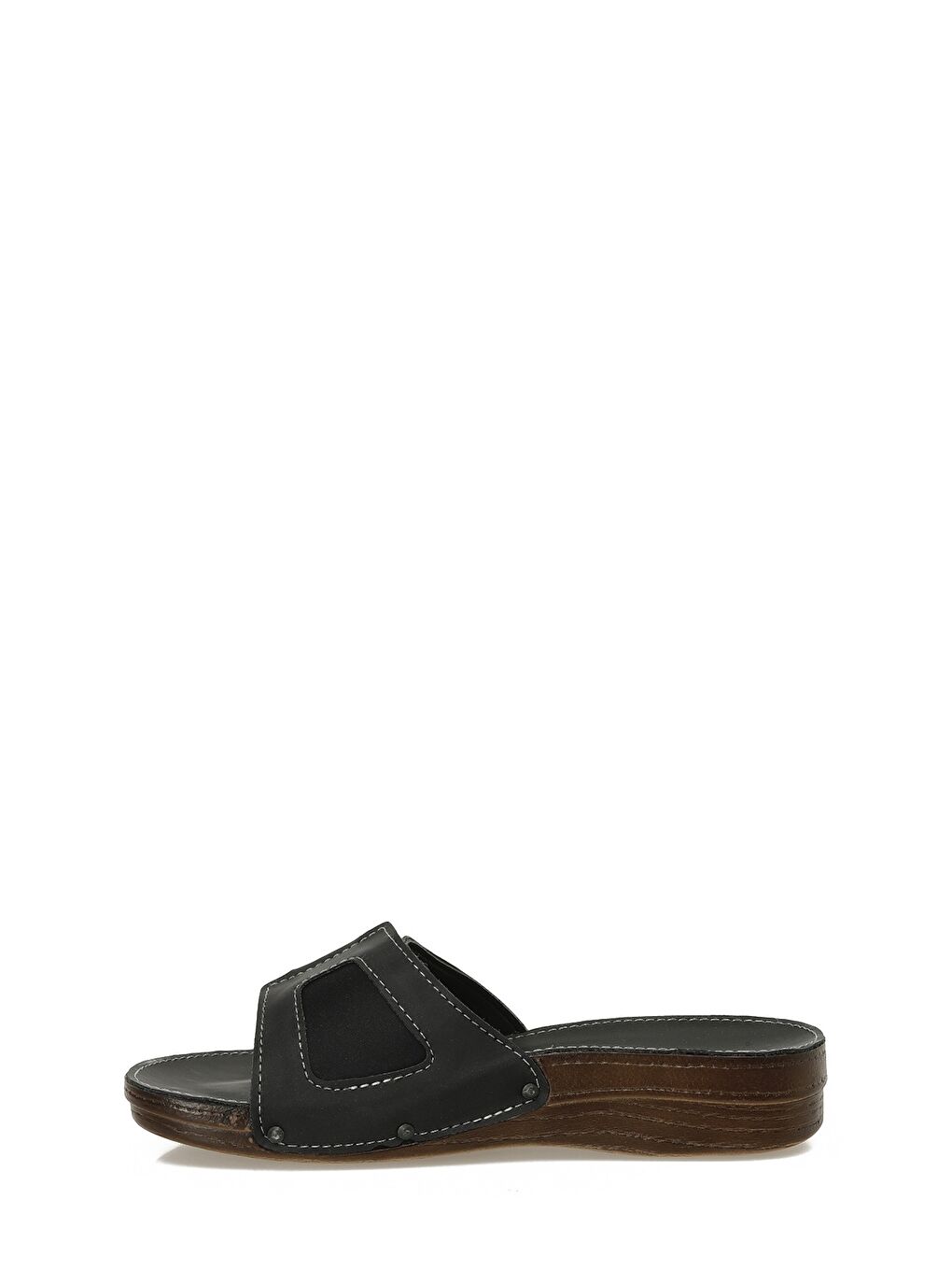 607035.Z5PR Siyah Kadın Terlik-2