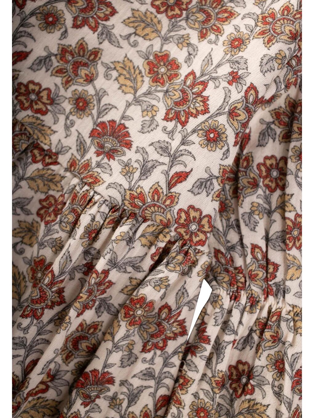 Elbise 4-12 Yaş Bej-3