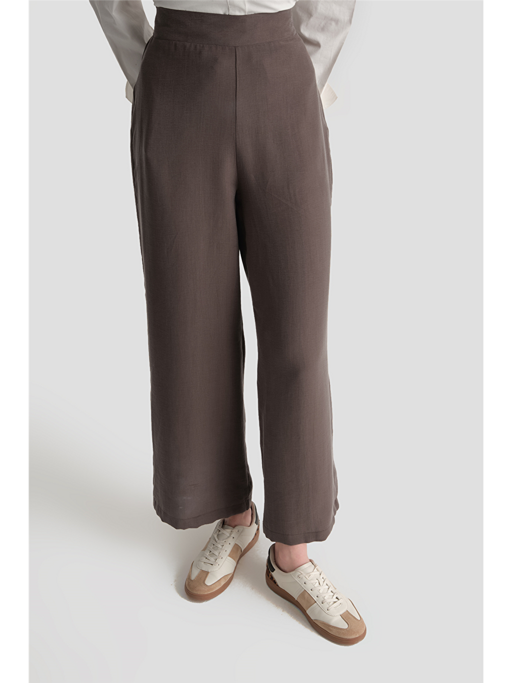 Kahverengi Yelekli Takım Kahve-3