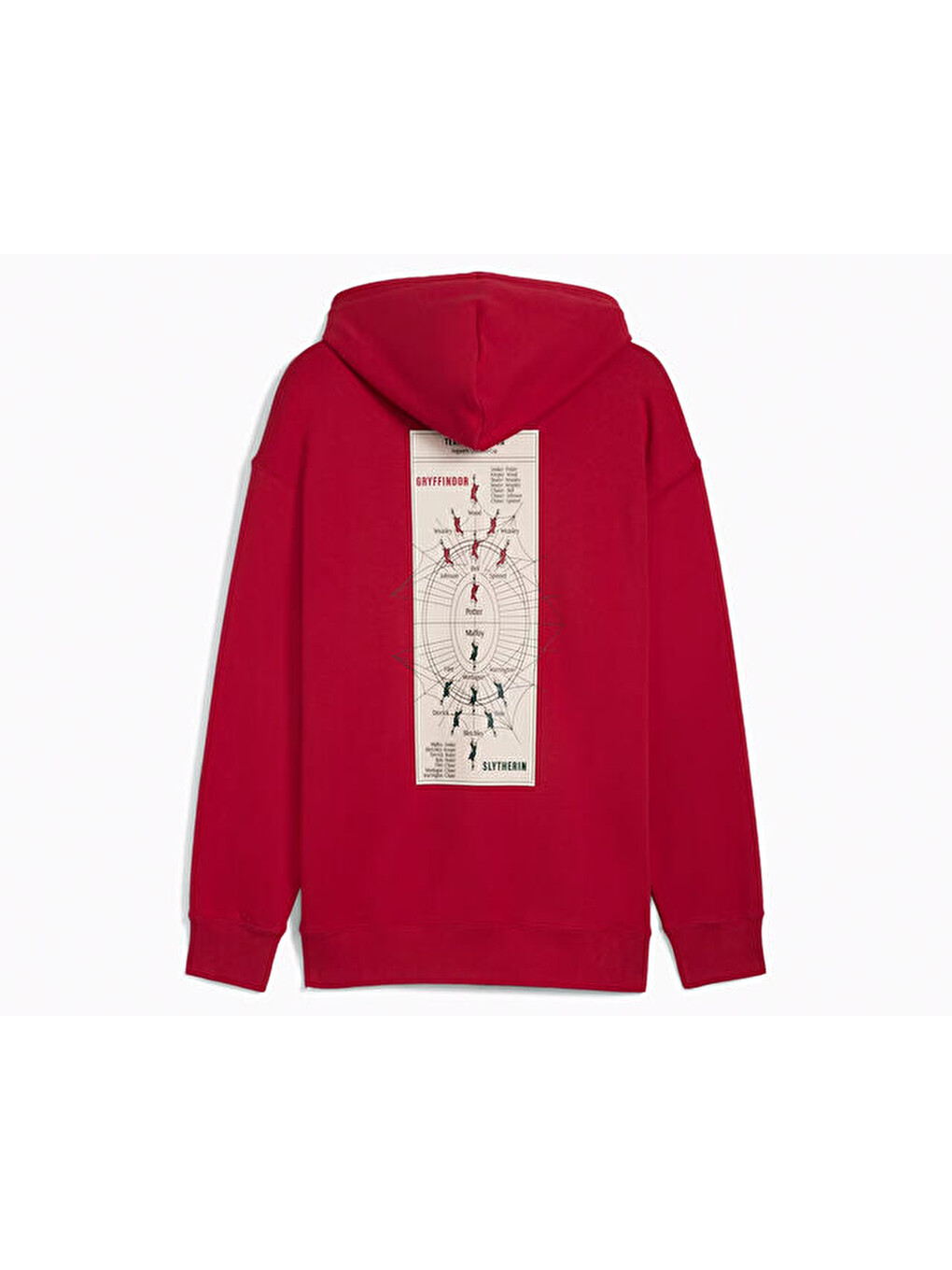 Puma X Harry Potter Hoodie Unisex Günlük Sweatshirts 63009313 Kırmızı-6