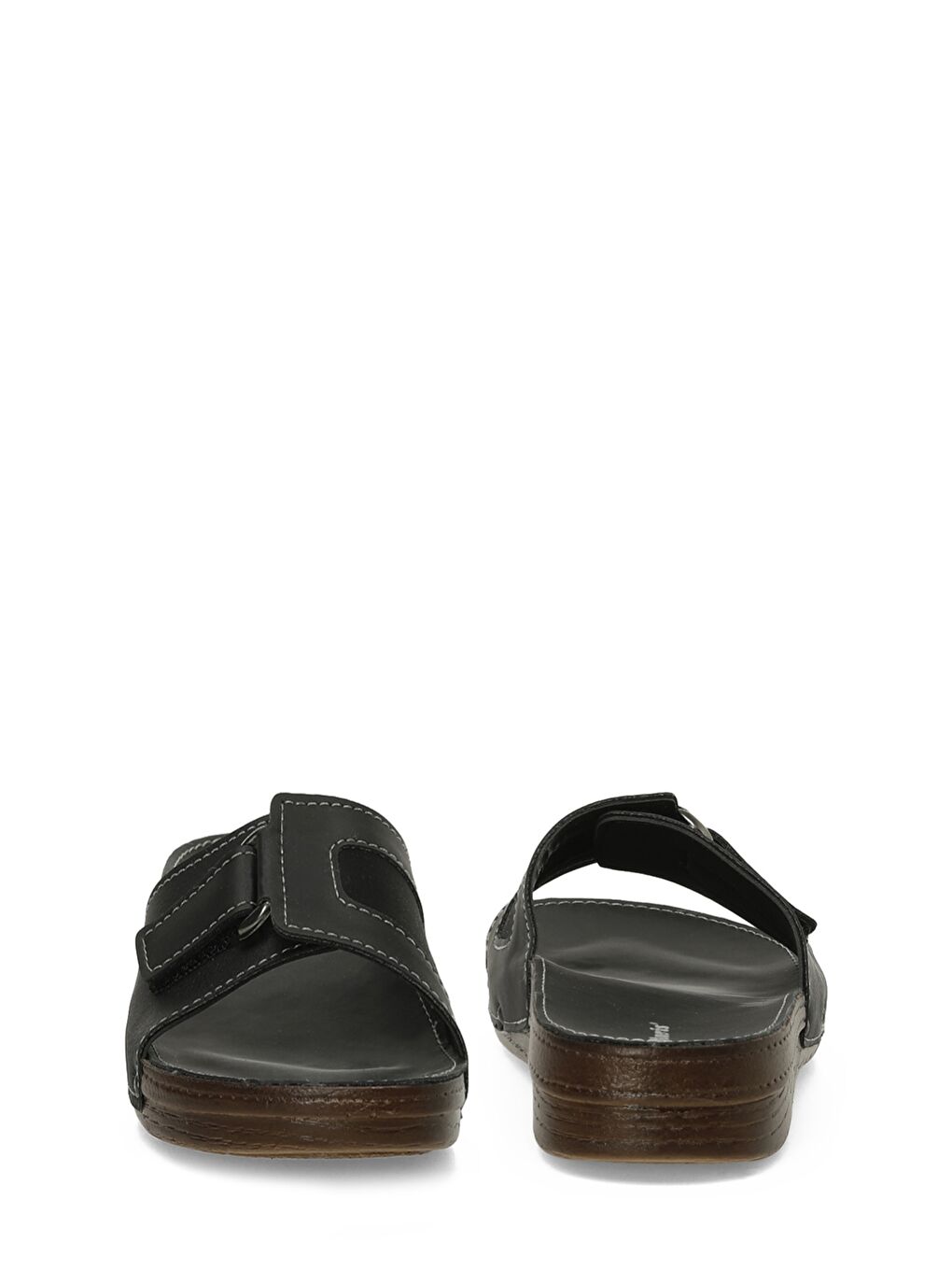 607035.Z5PR Siyah Kadın Terlik-4