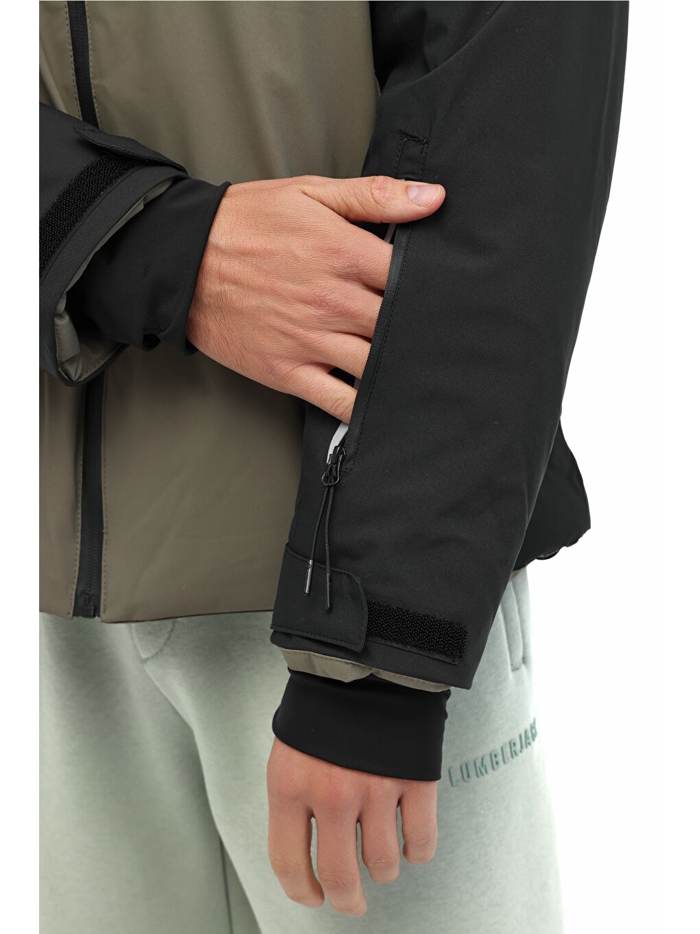 ML XAN 3KSY-HYM25620 5PR Haki Erkek Kısa Kaban Mont-3