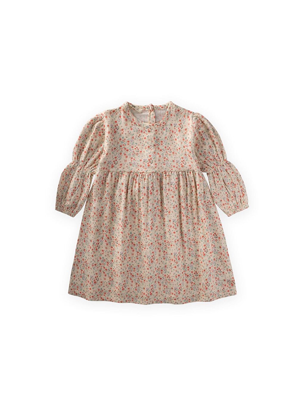 Elbise 4-12 Yaş Ekru