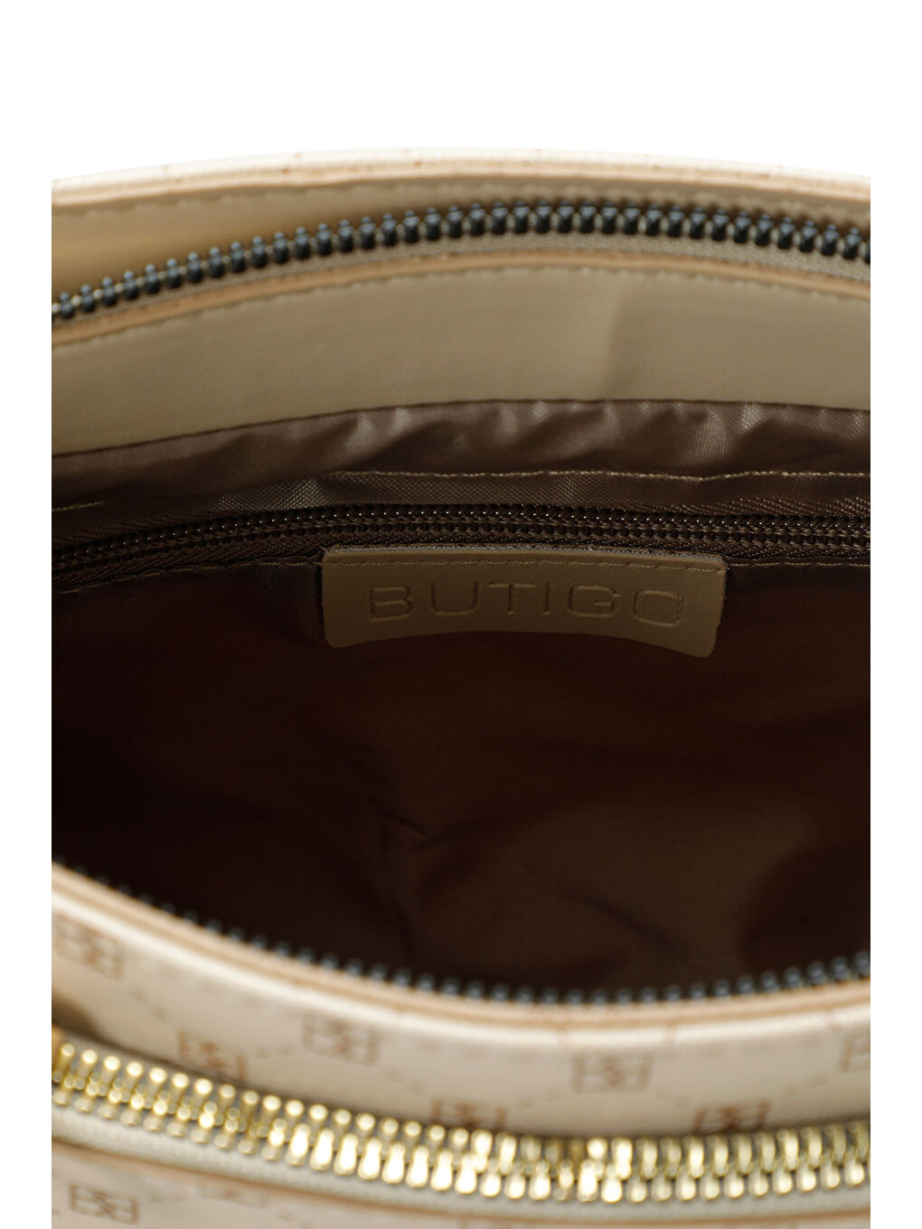 Bej MNG KLSK YENI CPRZ 6FX DORE Kadın Çapraz Çanta-3